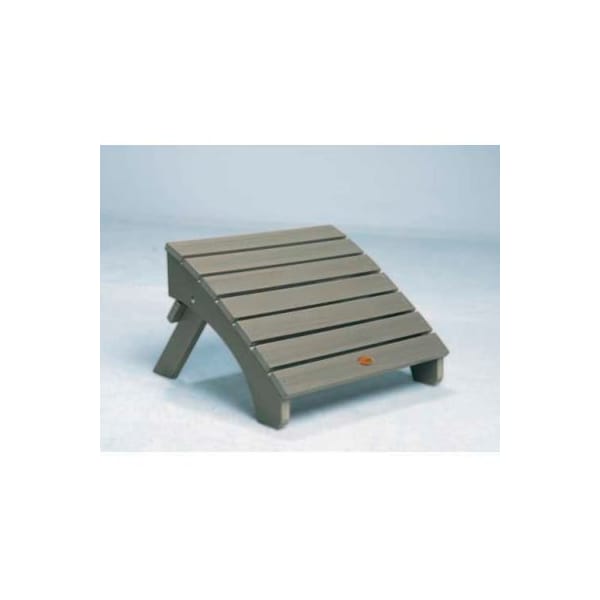 Highwood Usa highwood Hamilton Folding Adirondack Ottoman - Coastal Teak AD-OTL1-CGE - main